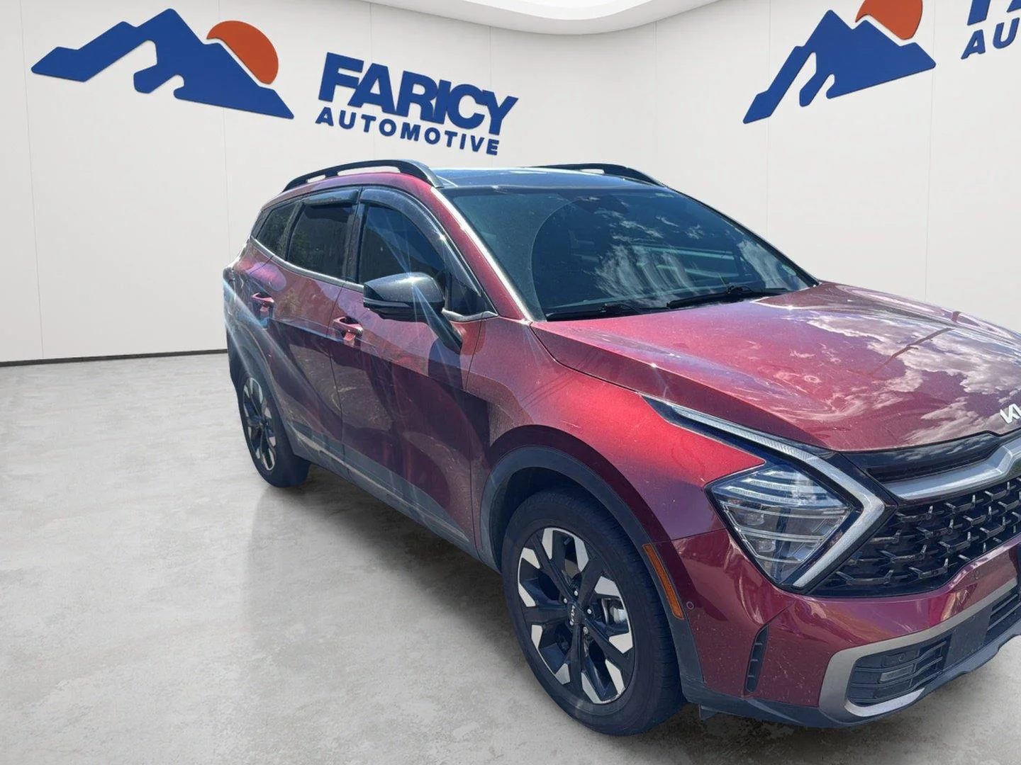 Used 2023 Dawning Red KIA X-LINE PRESTIGE image 4