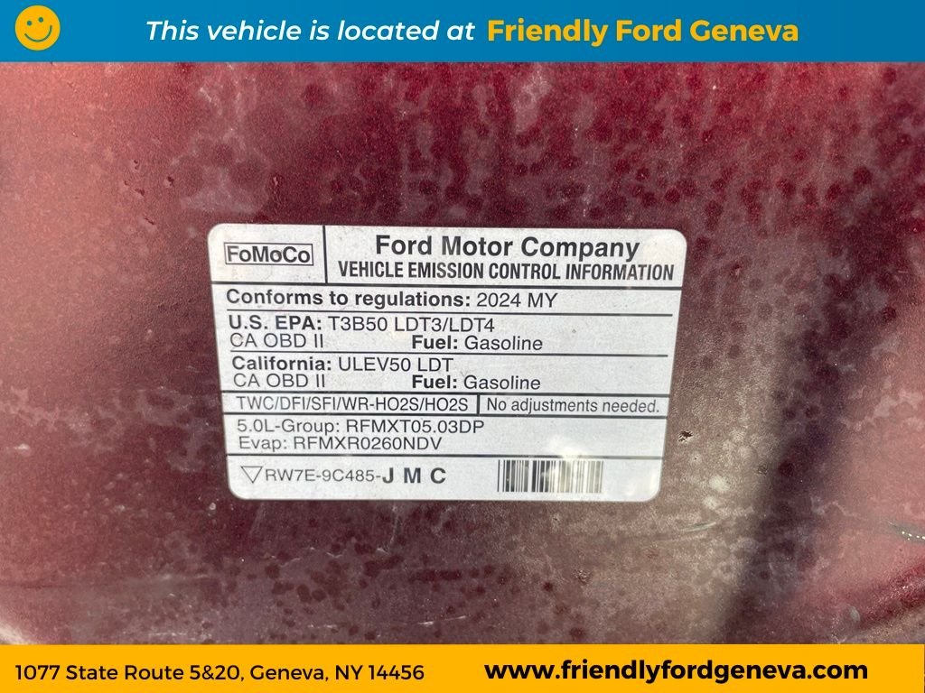 Used 2024 Red Ford XLT image 35