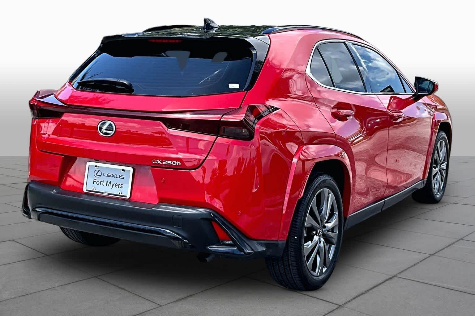 Used 2024 Redline with Obsidian Roof Lexus F SPORT Design image 13