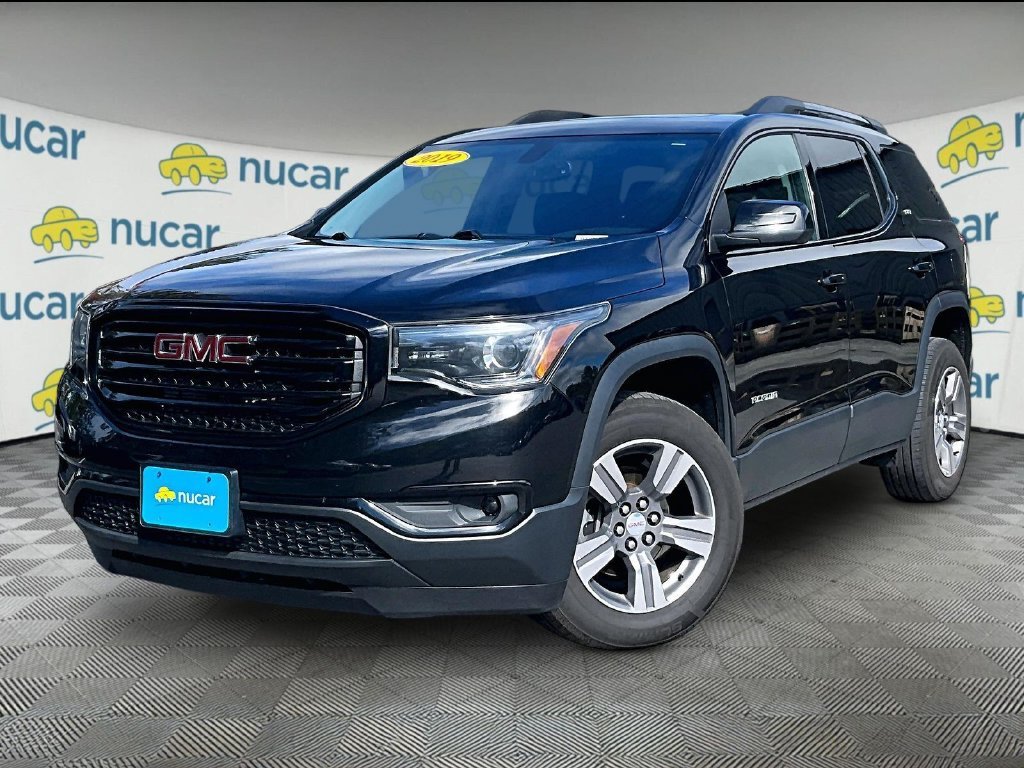 Used 2019 Ebony Twilight Metallic GMC SLT-1 image 3