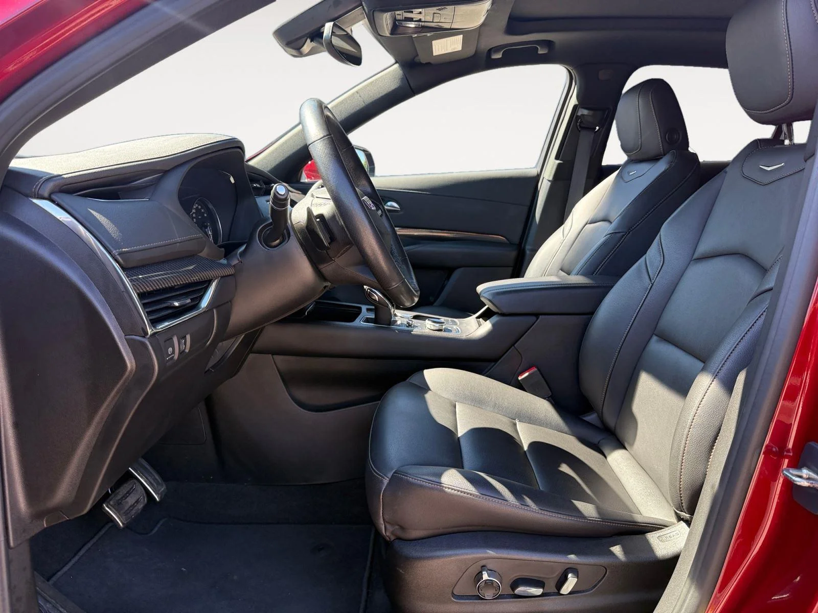 Used 2023 Radiant Red Tintcoat Cadillac AWD Sport image 10