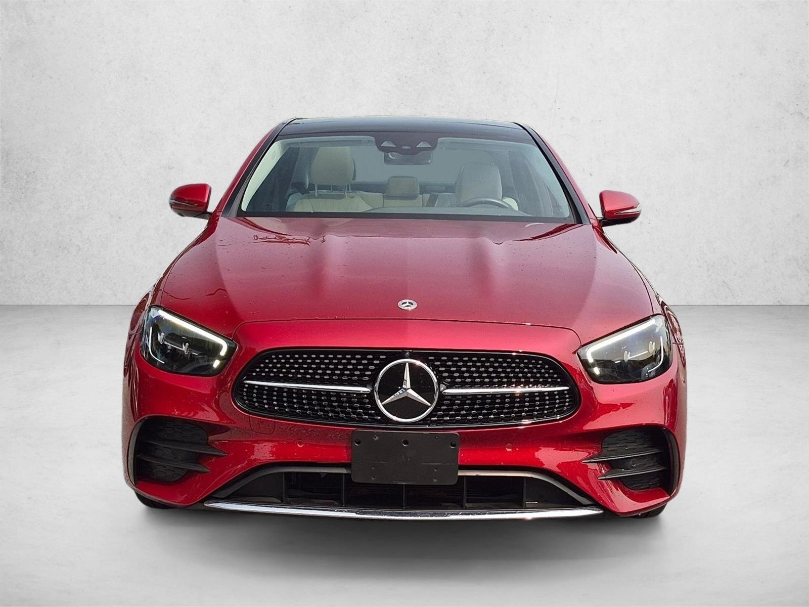 Used 2023 Manufaktur Cardinal Red Mercedes-Benz E 350 image 2
