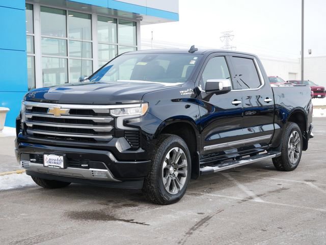 Used 2024 Chevrolet Silverado 1500 High Country with VIN 2GCUDJED2R1147929 for sale in Roseville, Minnesota