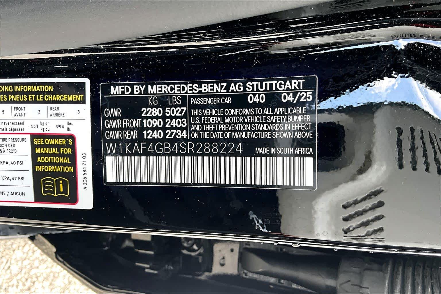 Used 2025 Black Mercedes-Benz C 300 image 37