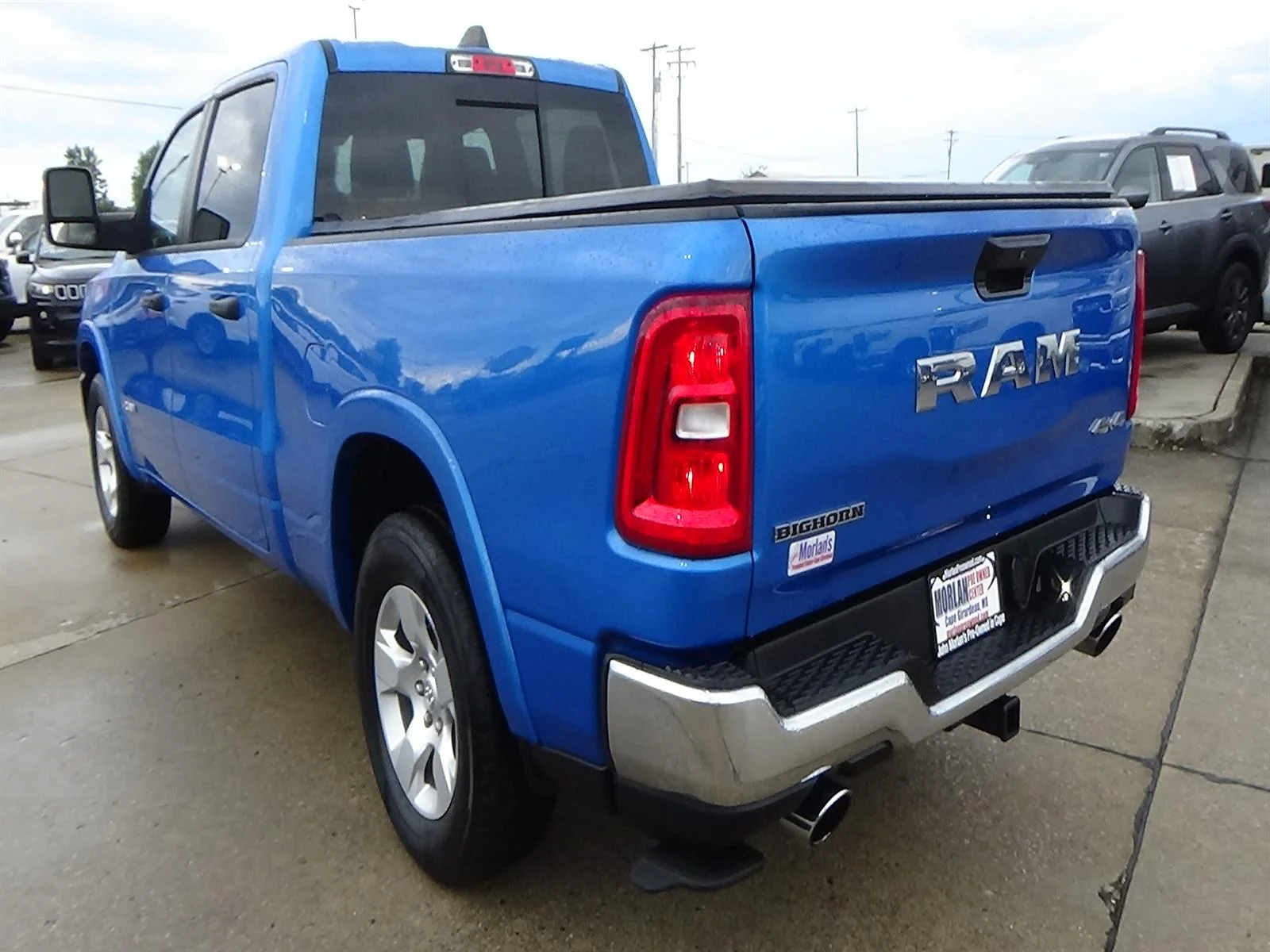 Certified Used 2025 Hydro Blue Pearl Coat (pbj) RAM Big Horn image 8