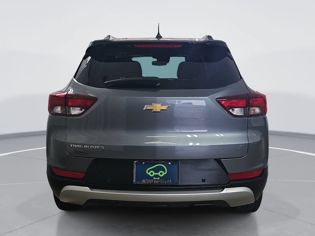 Certified Used 2021 SATIN STEEL METALLIC Chevrolet LT image 5