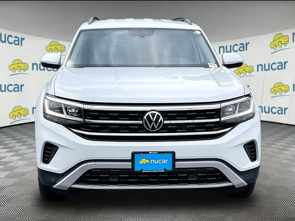 Used 2023 Pure White Volkswagen 3.6L V6 SE w/Technology image 2