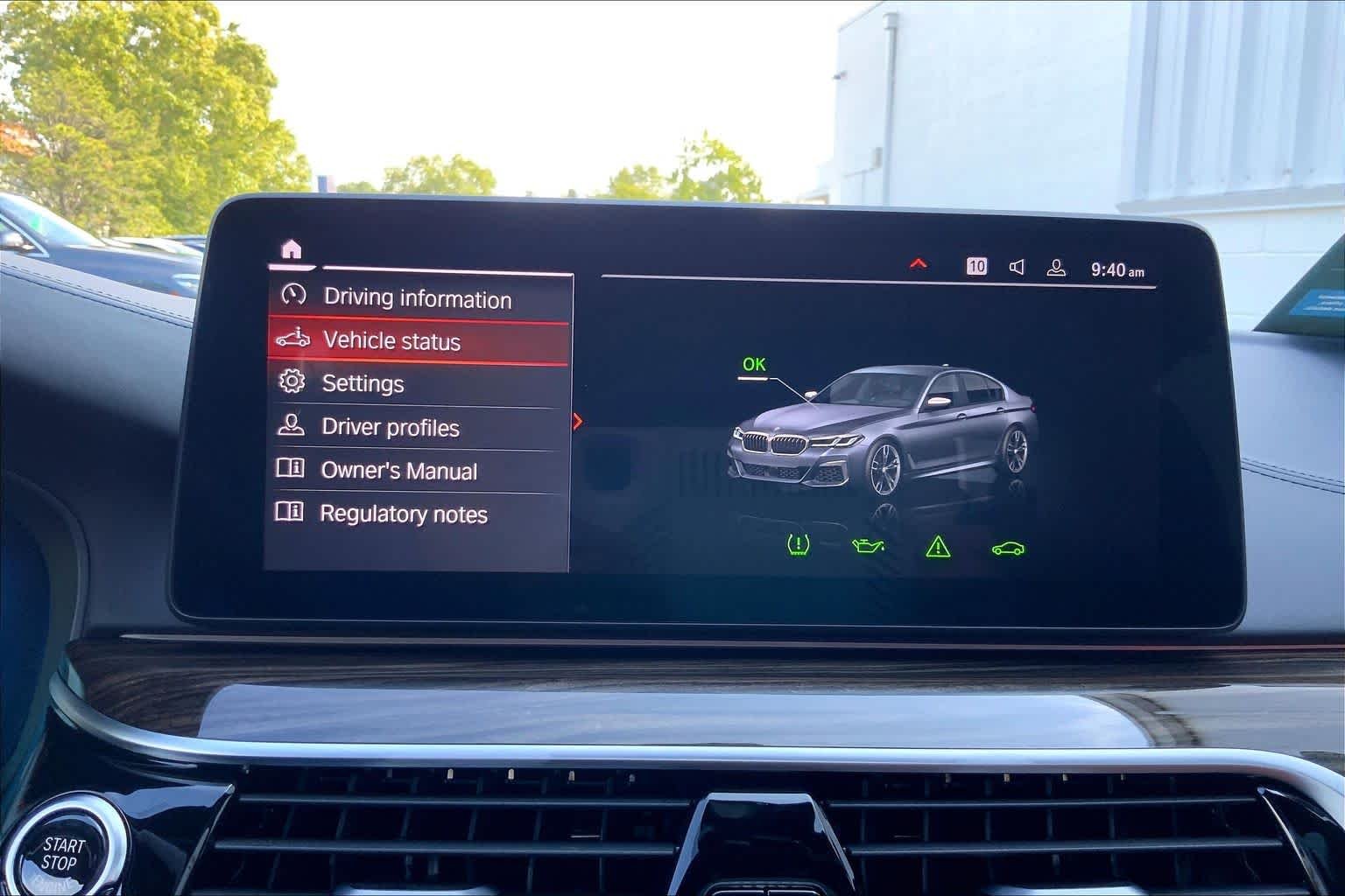 Certified Used 2023 Dark Graphite Metallic BMW M550i xDrive image 34