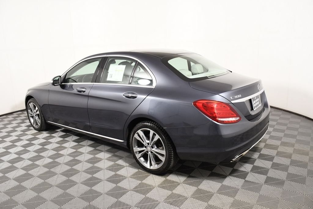 Used 2015 Steel Gray Metallic Mercedes-Benz C 300 image 3