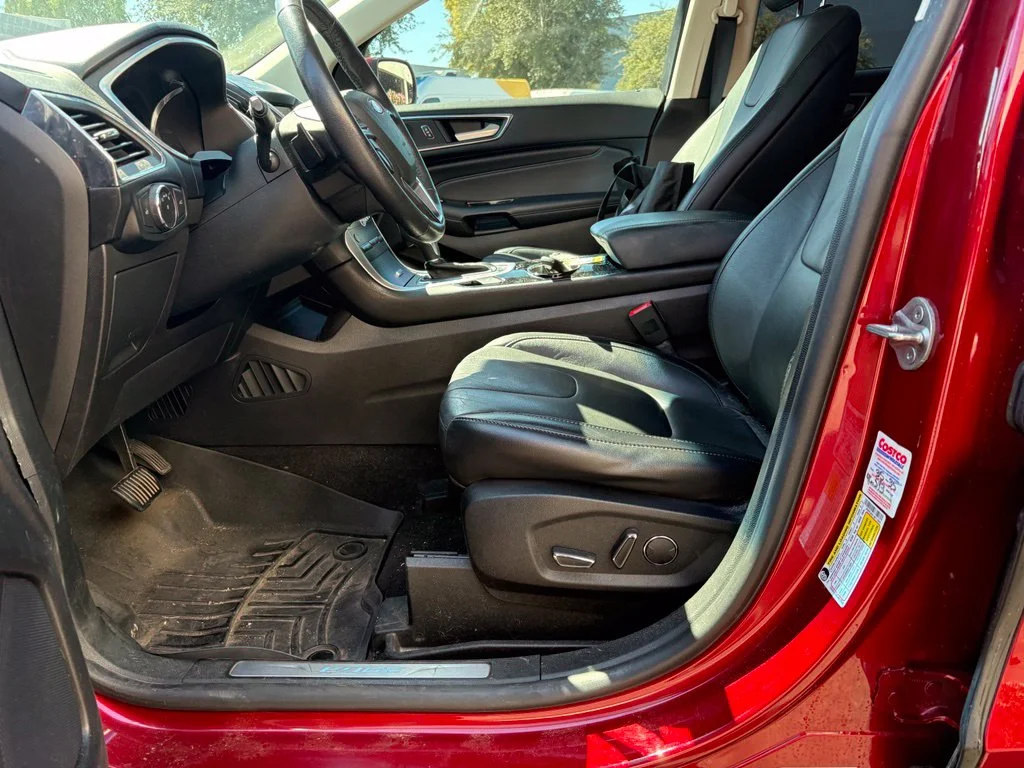 Used 2018 Red Ford Titanium image 9