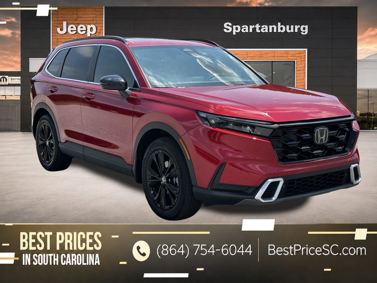 Used 2023 Radiant Red Metallic Honda Sport Touring image 1