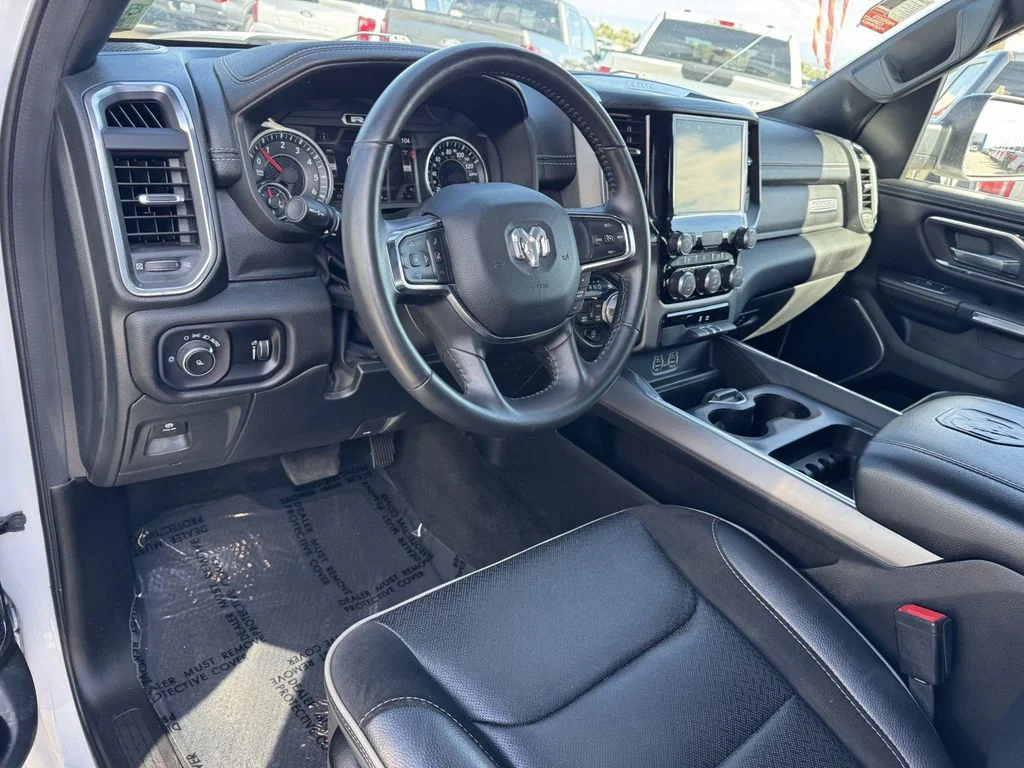 Used 2024 Bright White Clearcoat Ram Laramie image 17