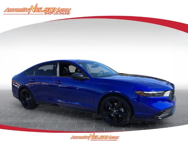 Used 2024 Blue Honda Sport-L image 1