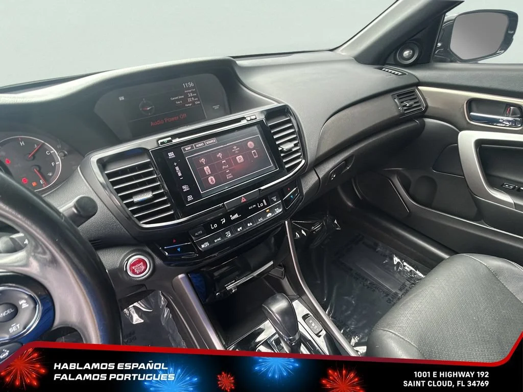 Used 2017 Black Honda EX-L V6 image 16