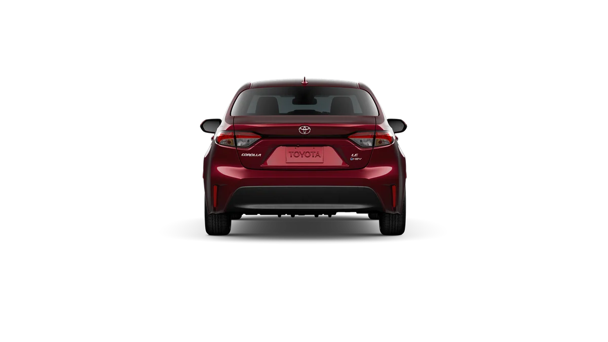 New 2026 Ruby Flare Pearl Toyota Hybrid LE image 8