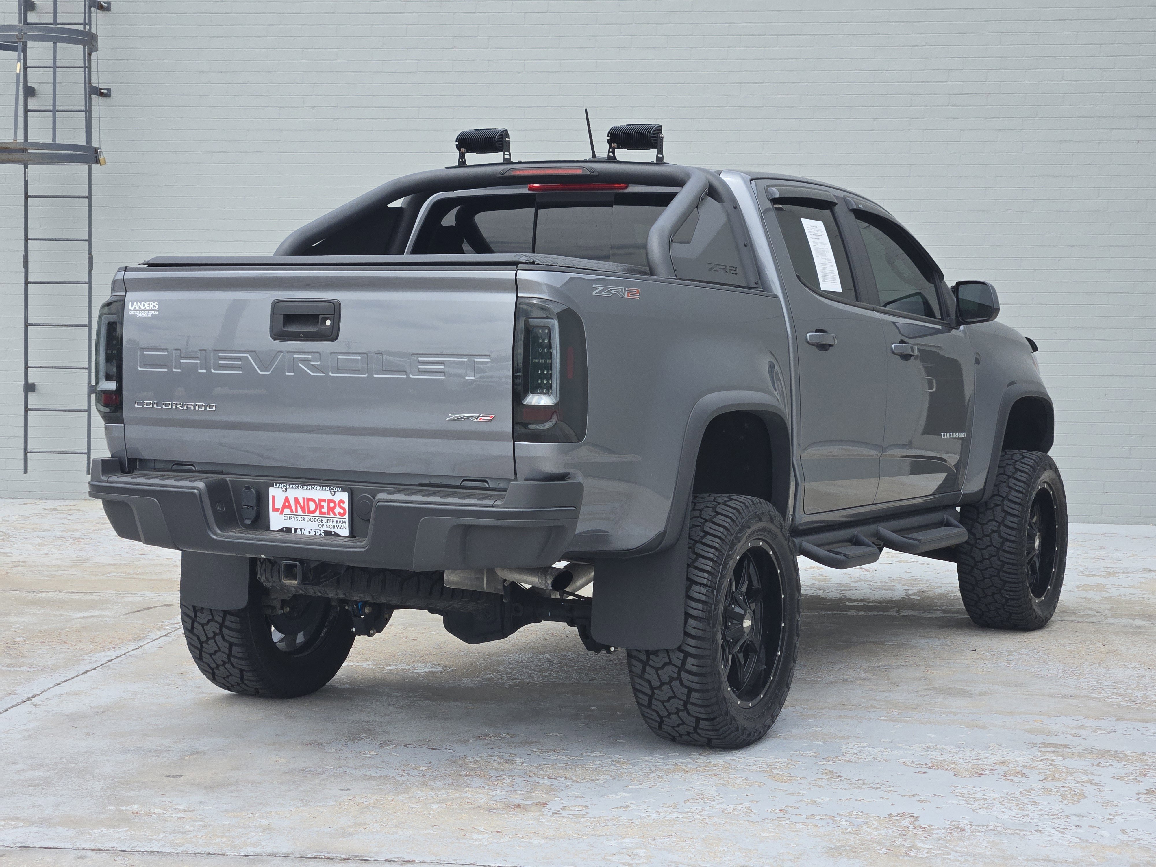 Used 2021 Satin Steel Metallic Chevrolet 4WD ZR2 image 8