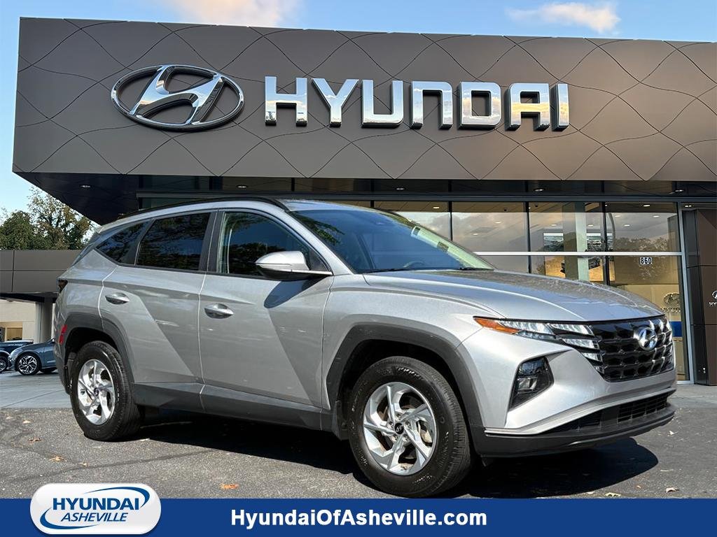 Certified Used 2023 Shimmering Silver Metallic Hyundai SEL image 1