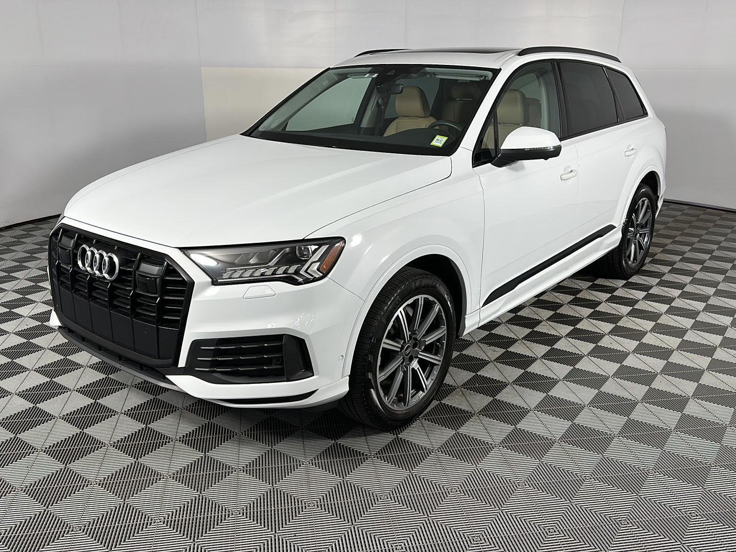Used 2023 Glacier White Metallic Audi Premium Plus image 14