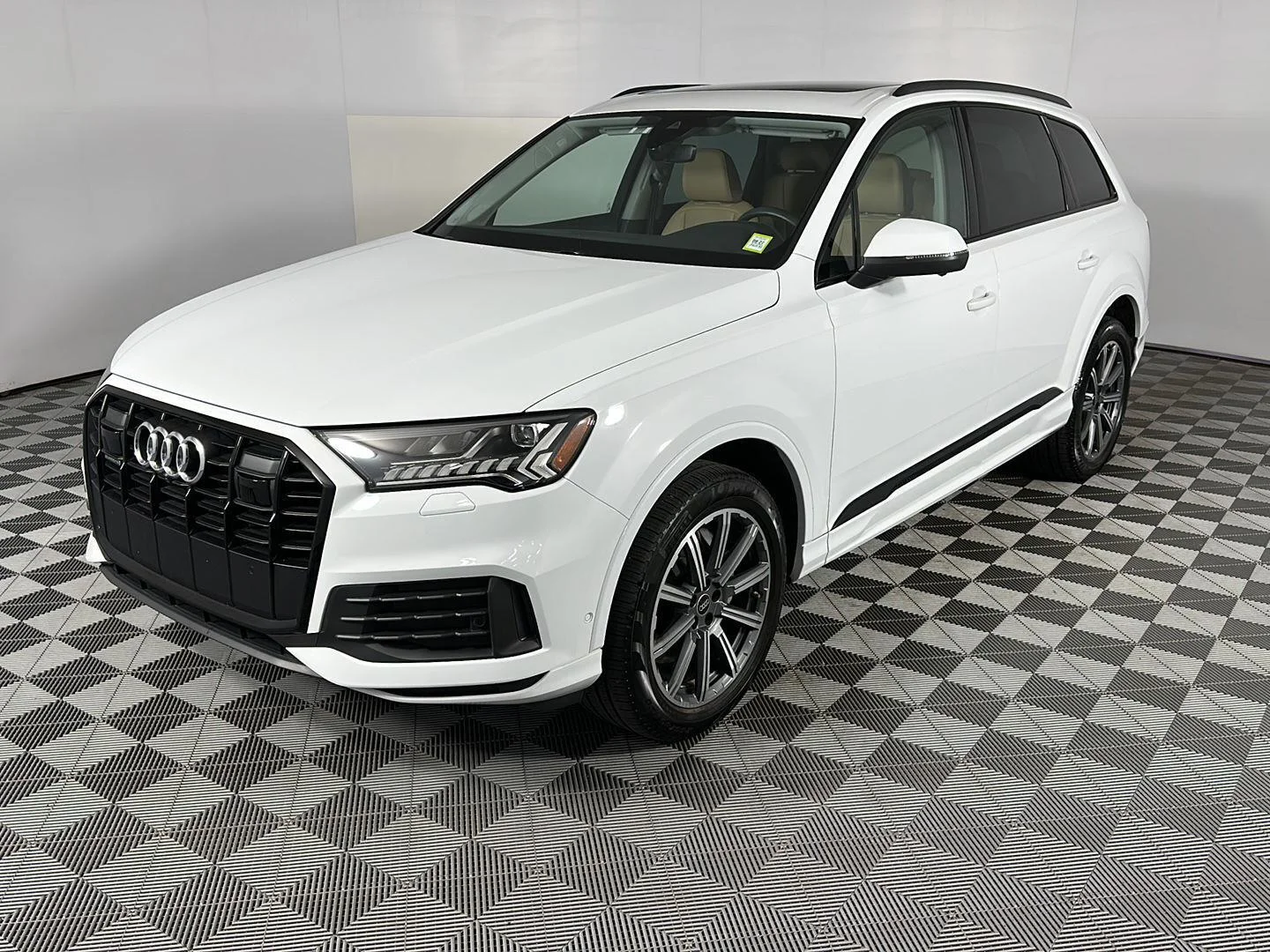 Used 2023 Glacier White Metallic Audi Premium Plus image 14