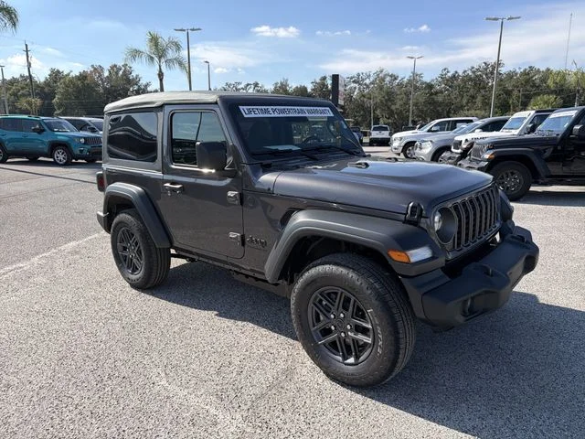 New 2026 Granite Crystal Metallic Clear-Coat Exterior Paint Jeep Sport S image 2