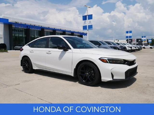 New 2026 Platinum White Pearl Honda FWD Touring Hybrid image 2