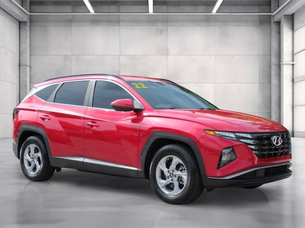 Used 2022 Red Hyundai SEL image 1