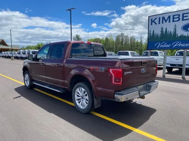 Used 2015 Bronze Fire Metallic Ford Lariat image 3