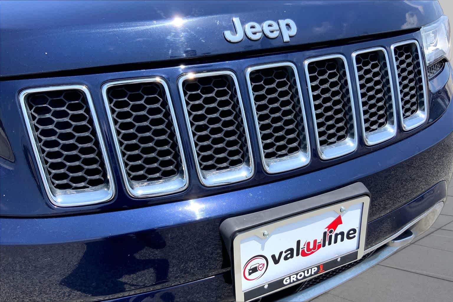 Used 2015 True Blue Pearlcoat Jeep Overland image 37
