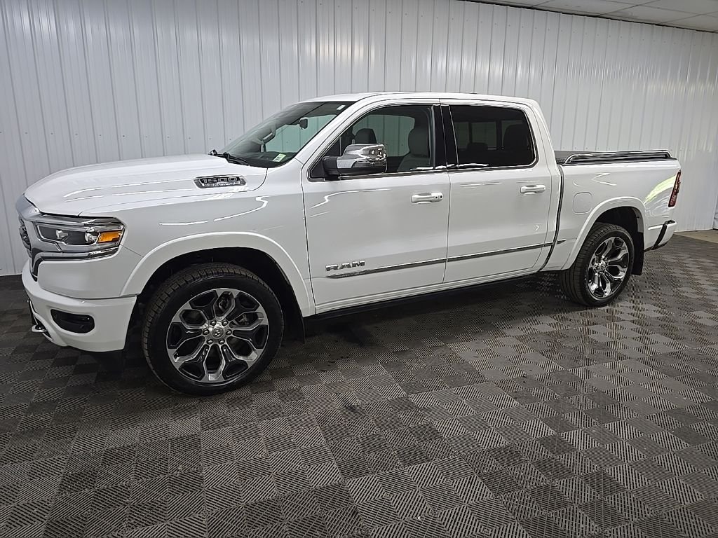 Used 2024 Bright White Clearcoat Ram Limited image 6