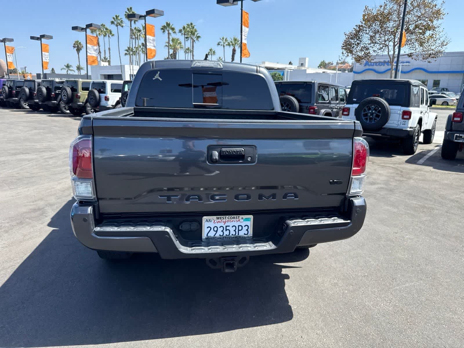 Used 2021 Magnetic Gray Metallic Toyota TRD Sport image 17