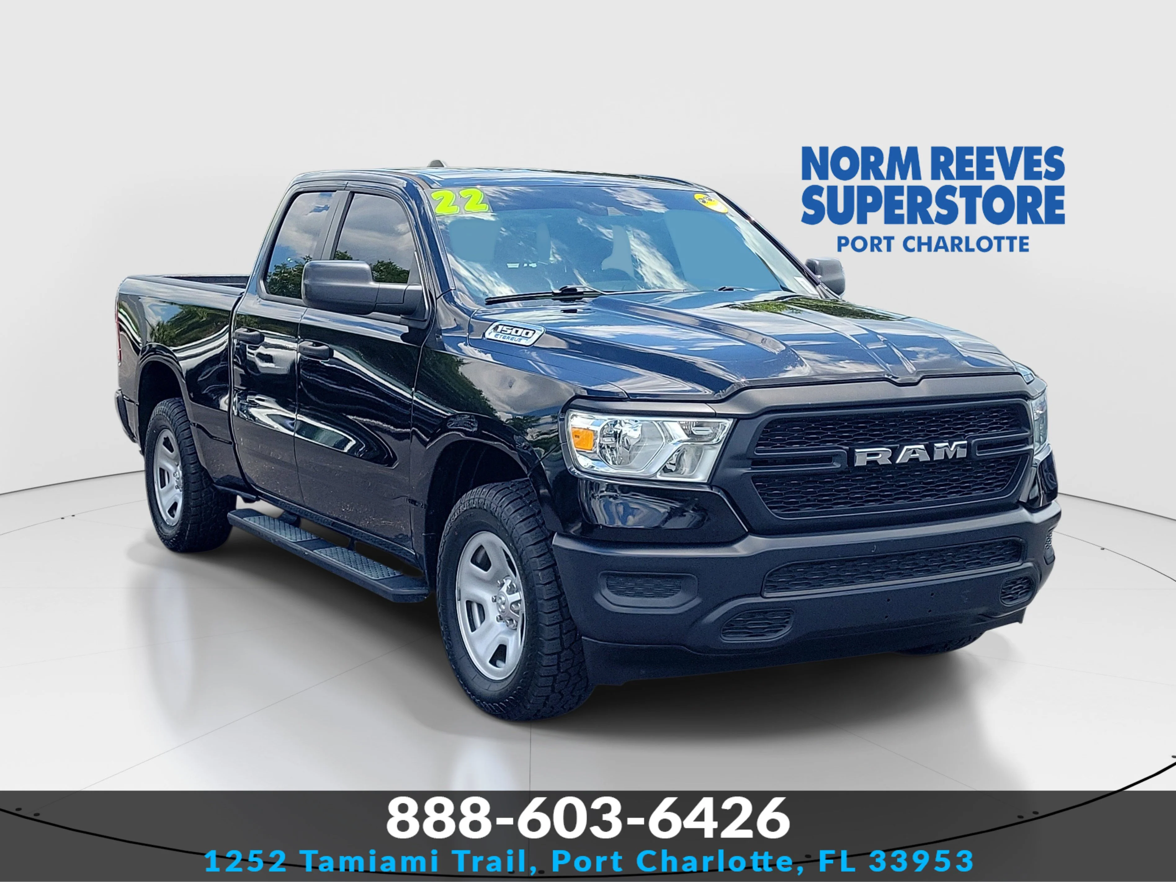 Used 2022 Diamond Black Ram Tradesman image 1