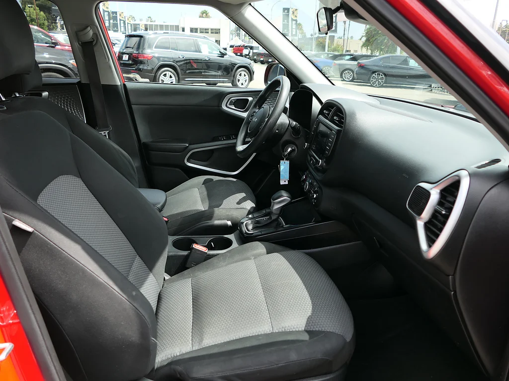 Used 2022 Inferno Red Kia LX image 26