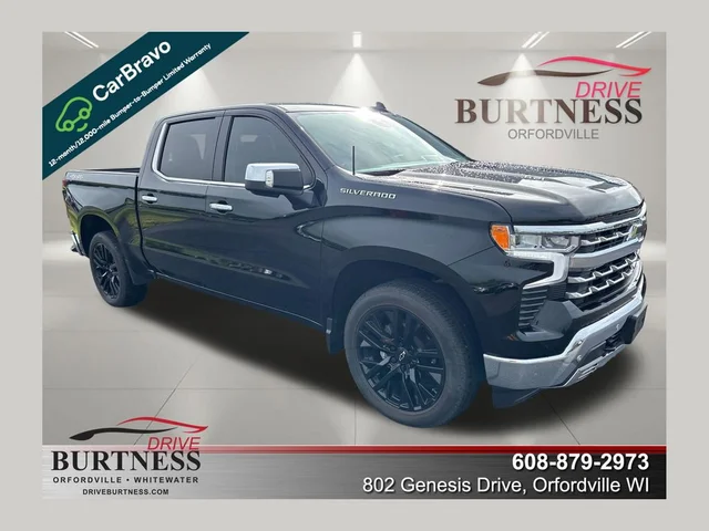 Certified Pre-Owned 2025 Chevrolet Silverado 1500 LTZ Four Wheel Drive Crew Cab