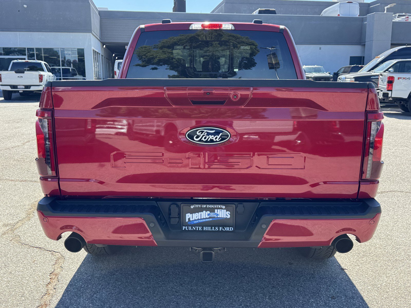 New 2025 Rapid Red Metallic Tinted Clearcoat Ford XLT image 6