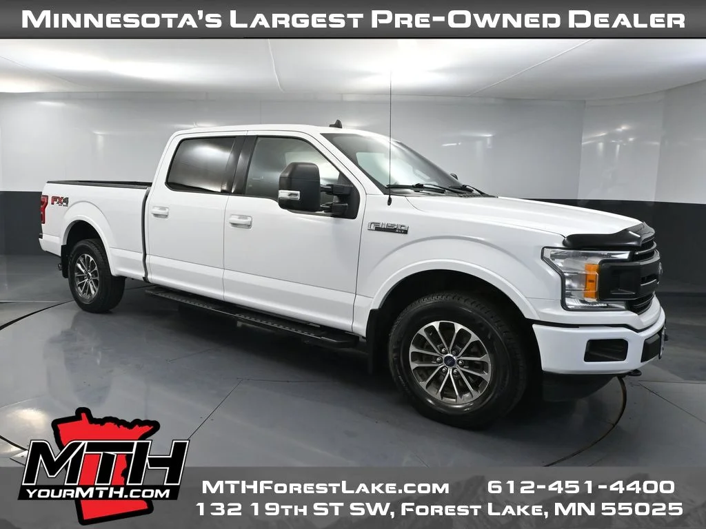 Used 2020 White Ford XLT image 1