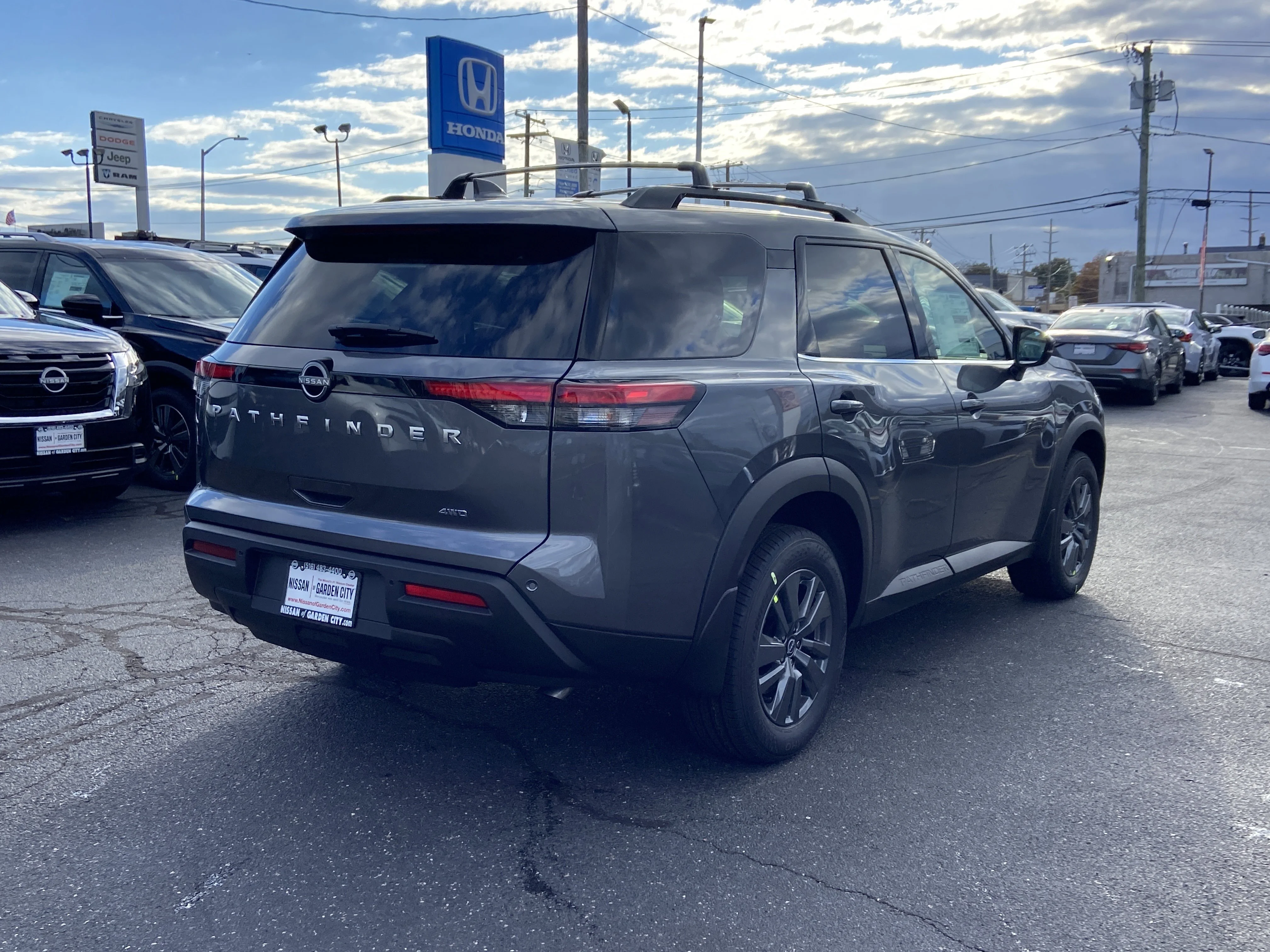 New 2025 Gun Metallic Nissan SV image 4