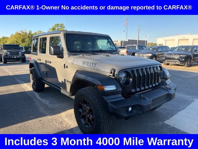 Used 2020 Gray Jeep  image 1