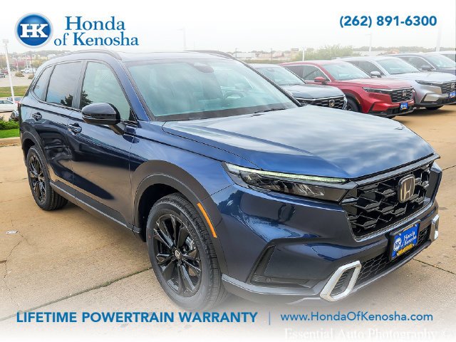 New 2027 Canyon River Blue Metallic Honda Sport Touring Hybrid AWD image 3