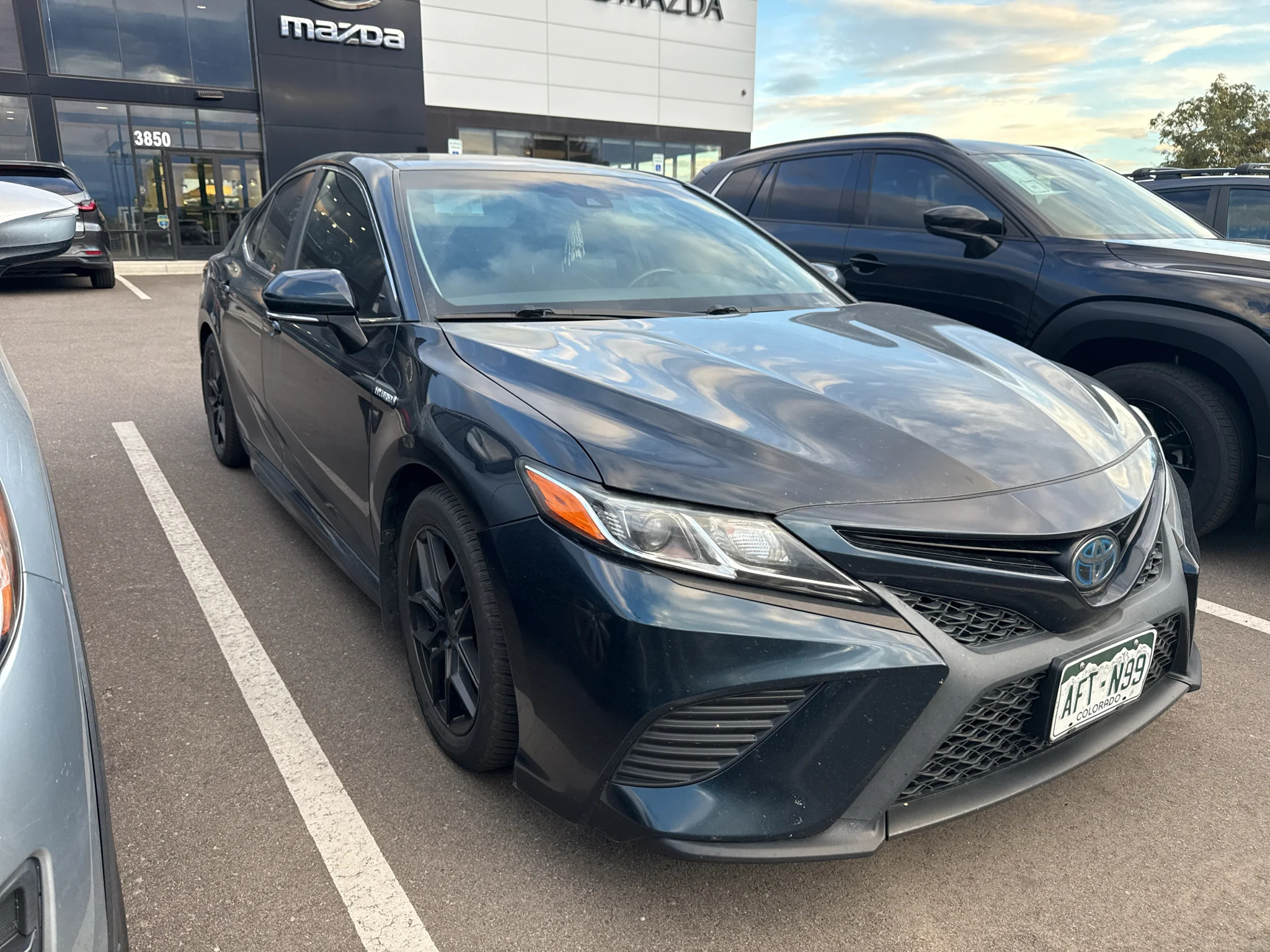 Used 2020 Gray Toyota SE image 8
