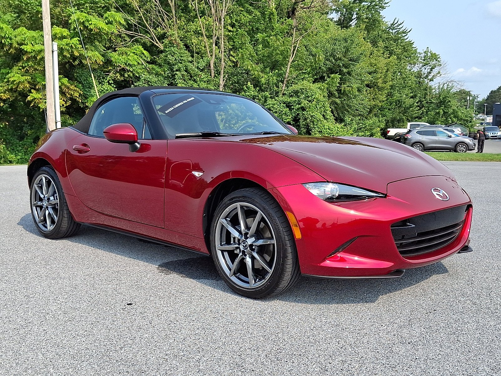 Used 2021 Soul Red Crystal Metallic Mazda Grand Touring image 2