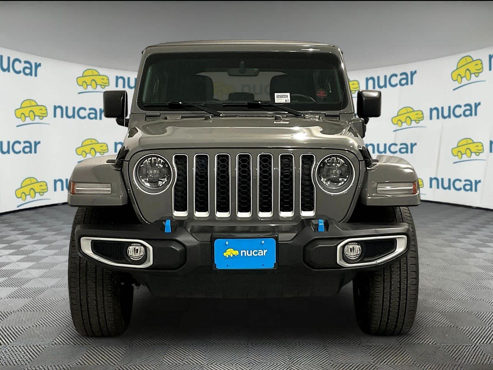 Used 2023 Jeep Wrangler 4xe Sahara 4XE with VIN 1C4JJXP68PW555242 for sale in Saint Albans City, VT