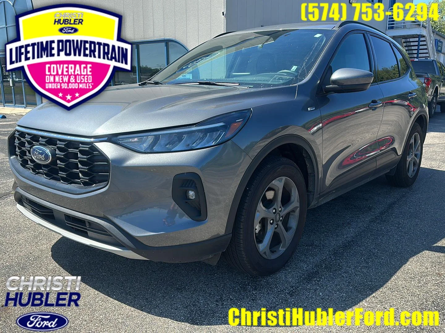 Used 2025 Carbonized Gray Ford ST-Line Select image 1