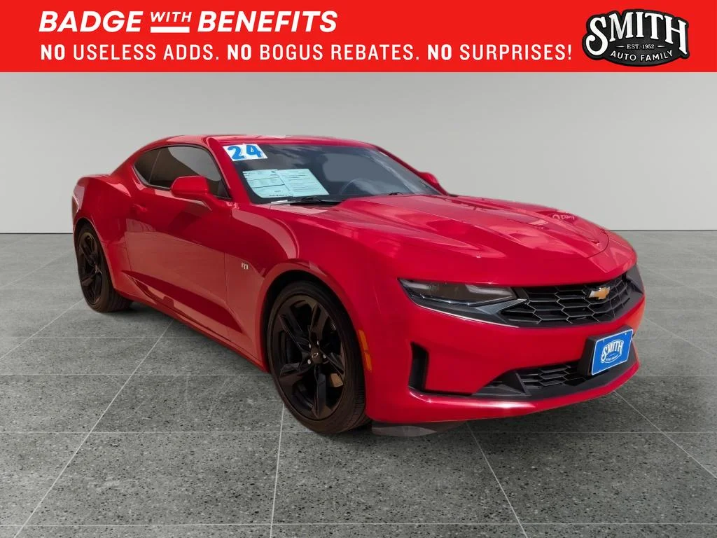 Certified Used 2024 Red Chevrolet 1LT image 1