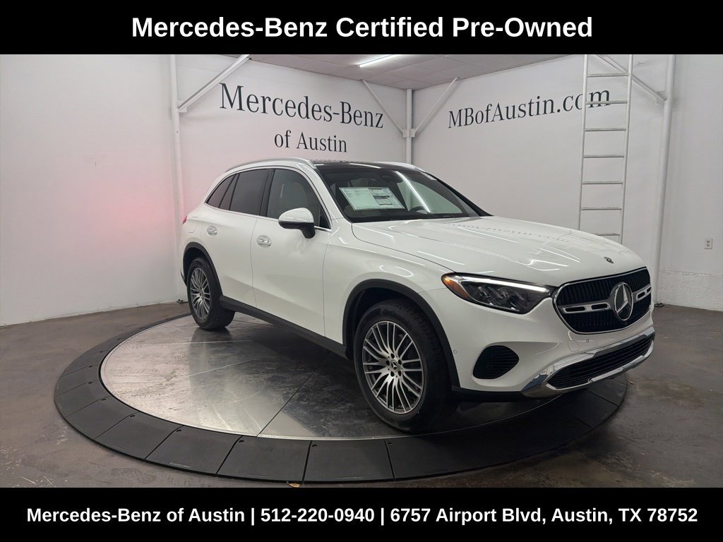Certified Used 2026 White Mercedes-Benz GLC 300 image 1