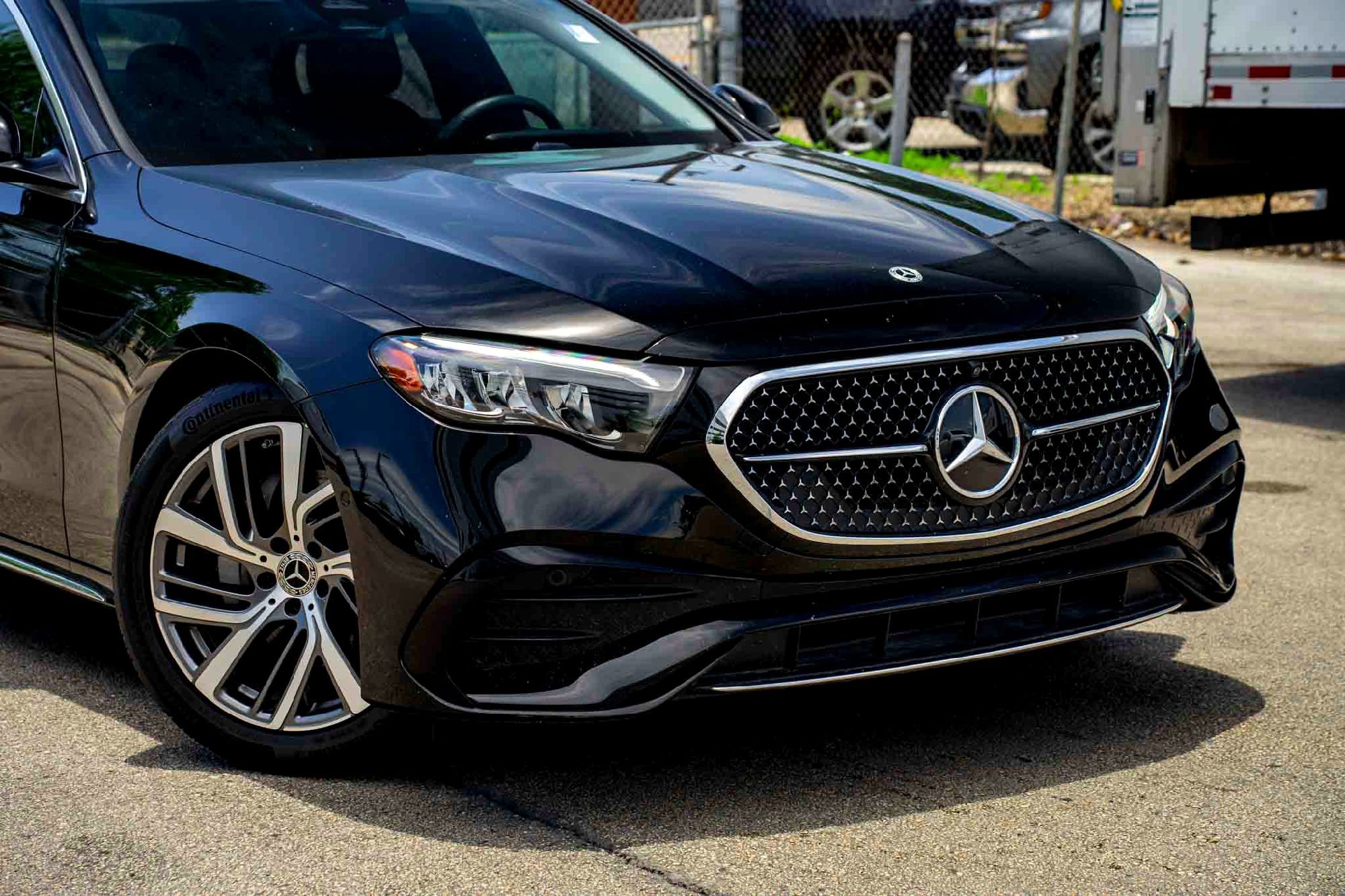 Used 2025 Black Mercedes-Benz E 350 image 3