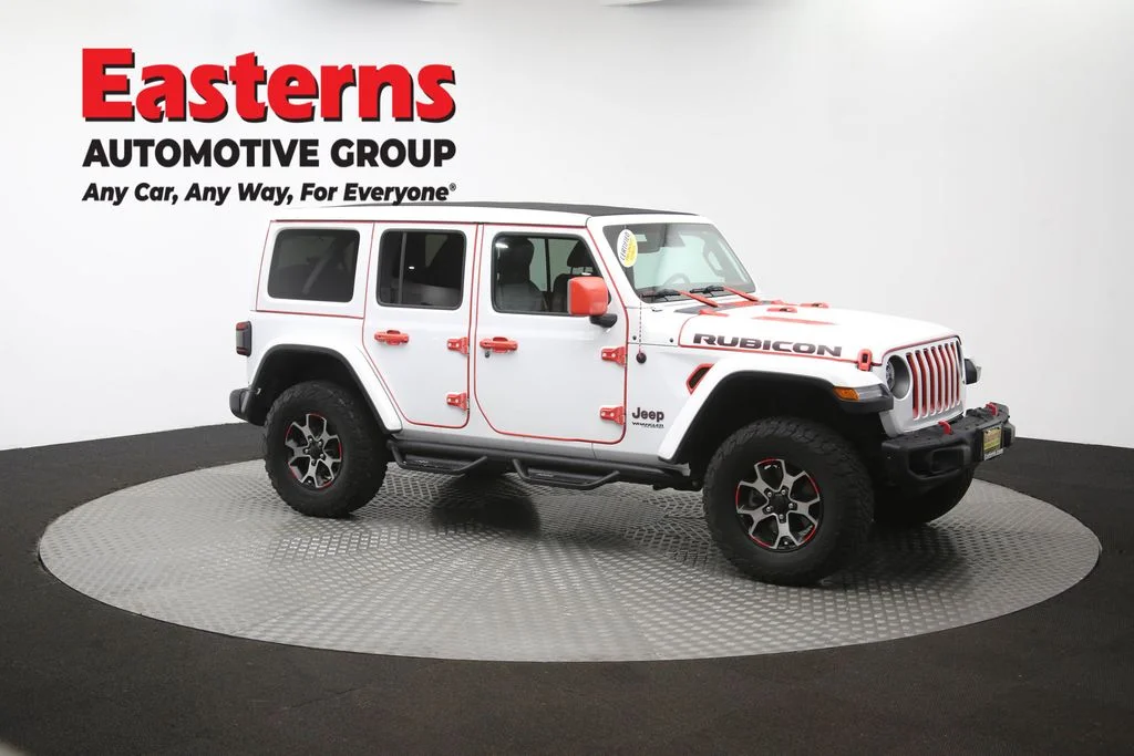 Used 2020 White Jeep Unlimited Rubicon image 51