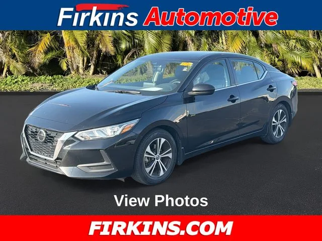 Used 2021 Black Nissan SV image 1