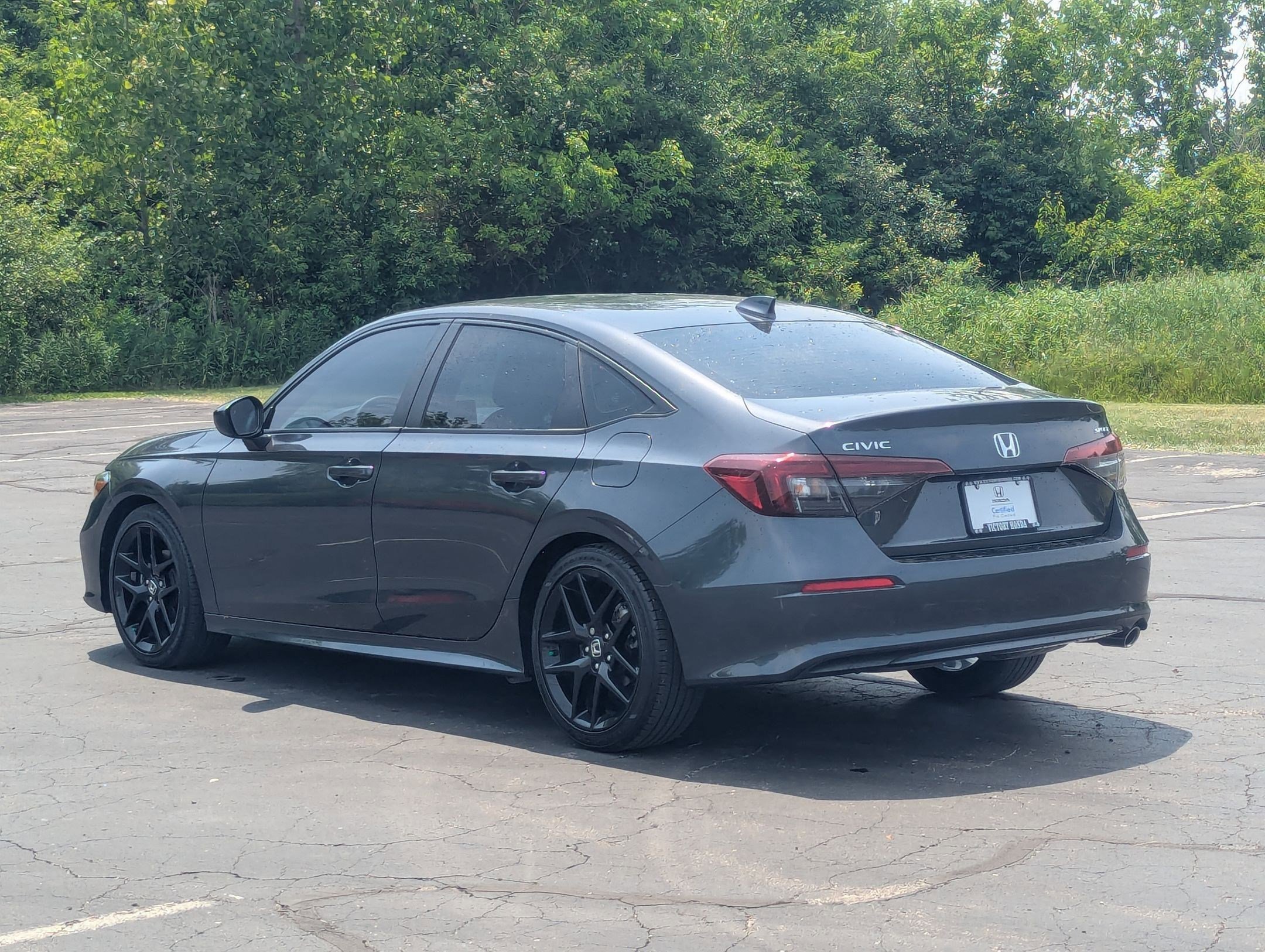 Certified Used 2025 Meteorite Gray Metallic Honda Sport image 11