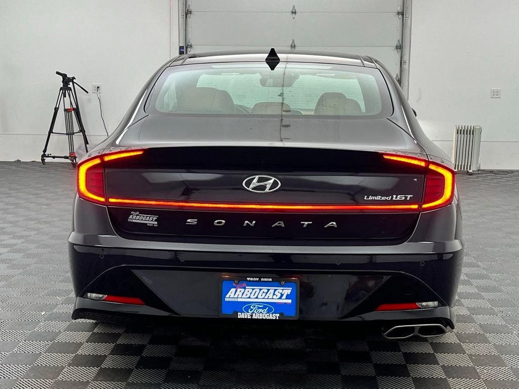 Used 2023 Carbon Blue Hyundai Limited image 10