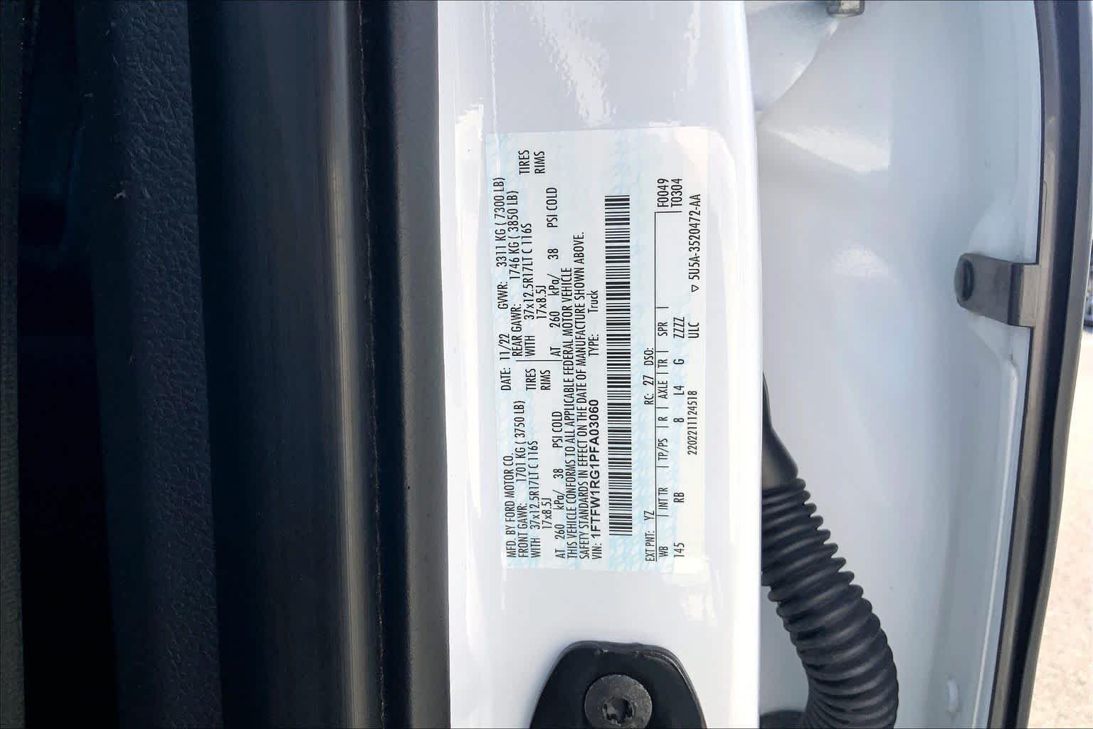 Used 2023 Oxford White Ford Raptor image 37